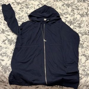 Gap maternity zip up hoodie